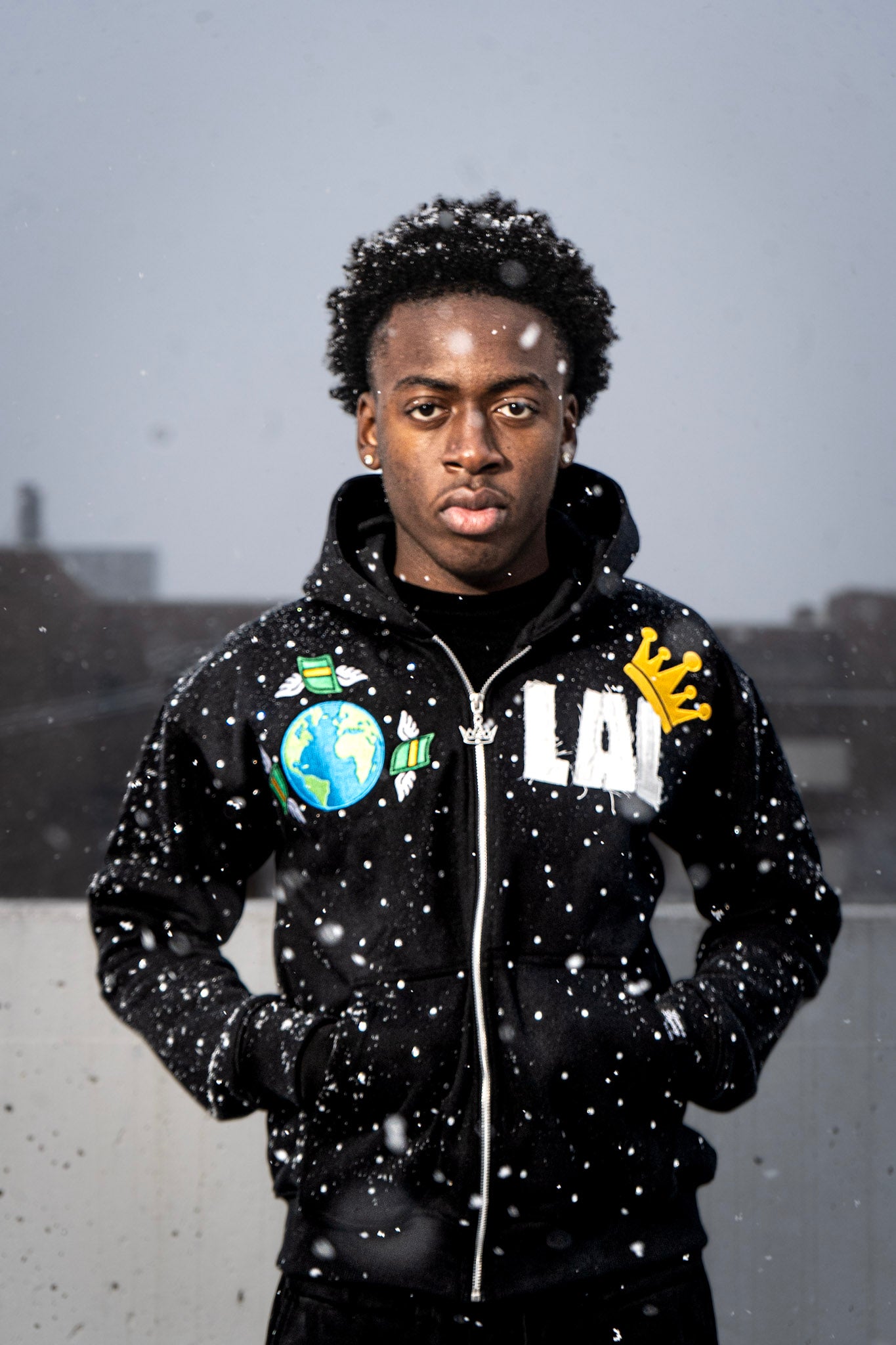 Legacy Zip-Up Hoodie - Black